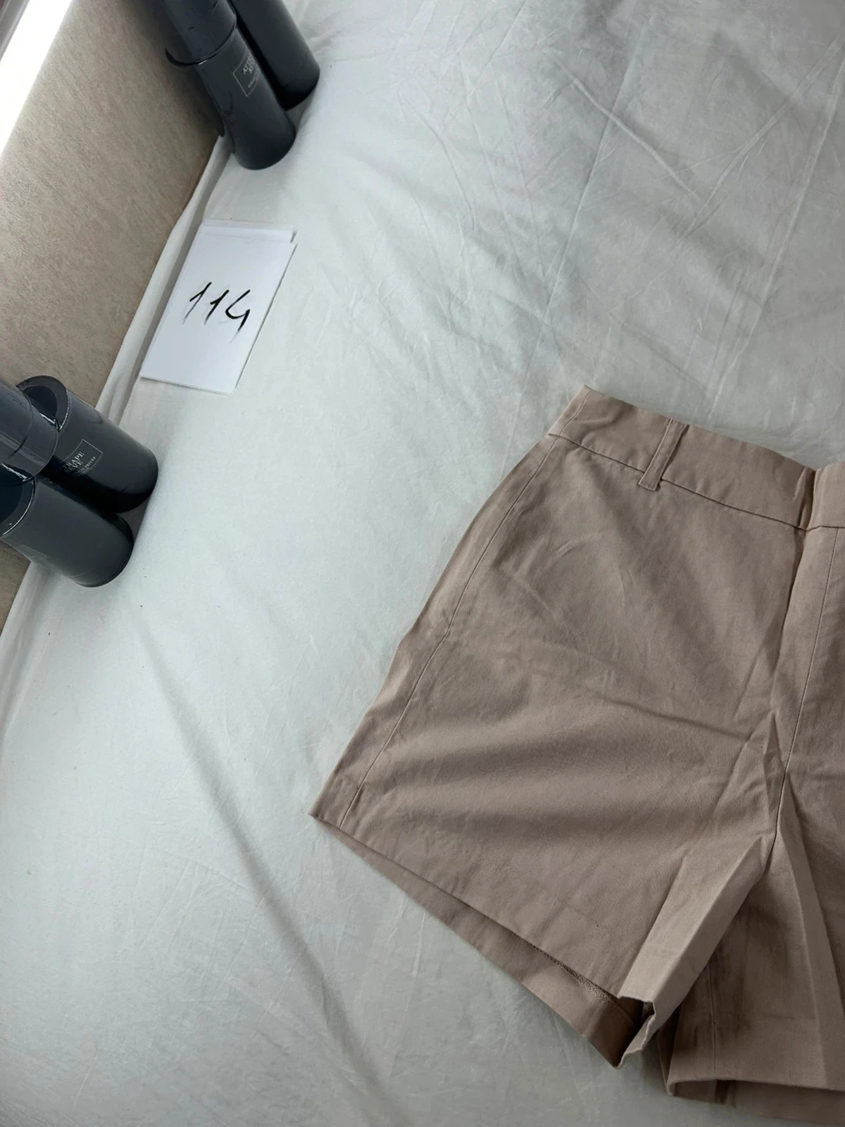 Cama®au beige high-waisted shorts – photo 3